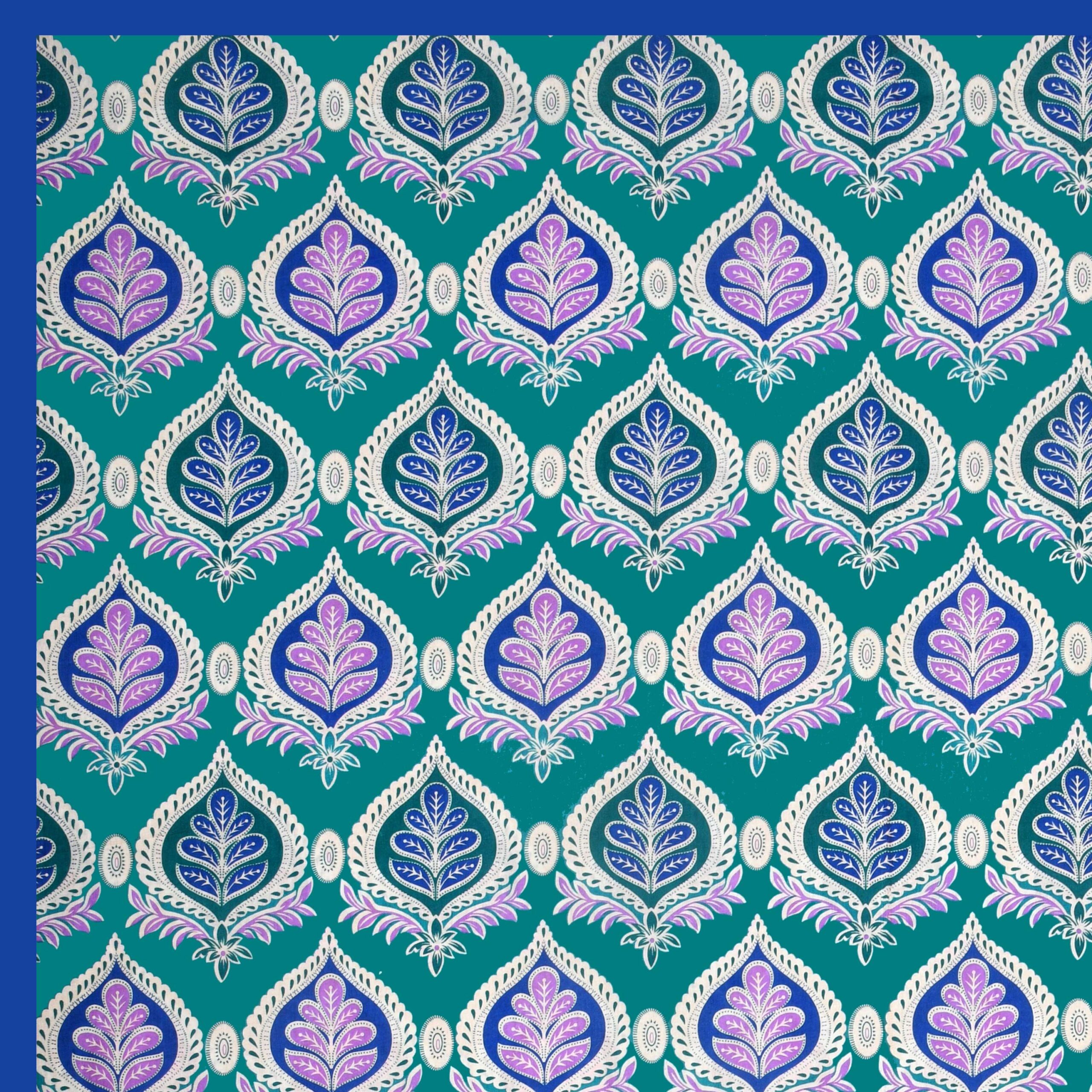 Rajasthani Traditionally Printed Cotton Doublebed Bedsheet With Pack of 2 Pillow Covers - Image 4